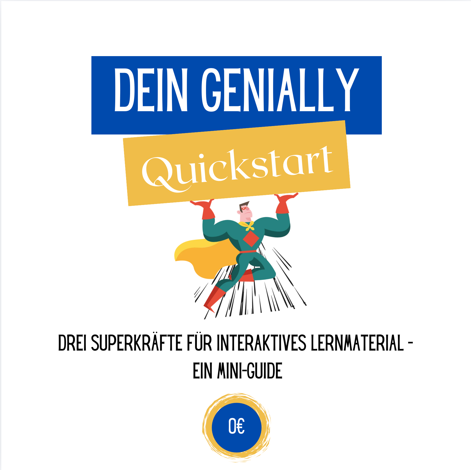 Cover: Dein Genially Quickstart